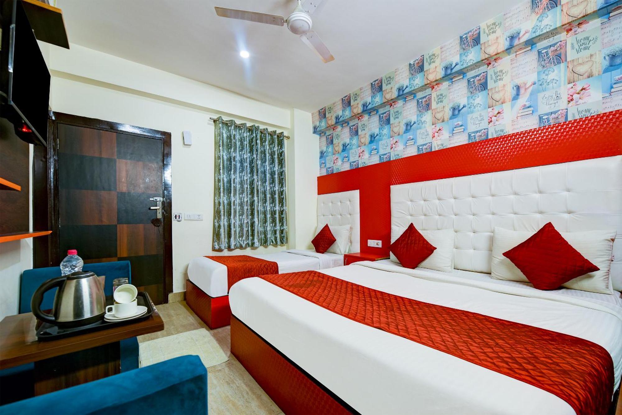 ניו דלהי Airport Hotel Mayank Residency מראה חיצוני תמונה